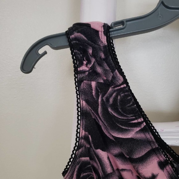 Maurices Rose Print Sleeveless Dress XS - Picture 4 of 8